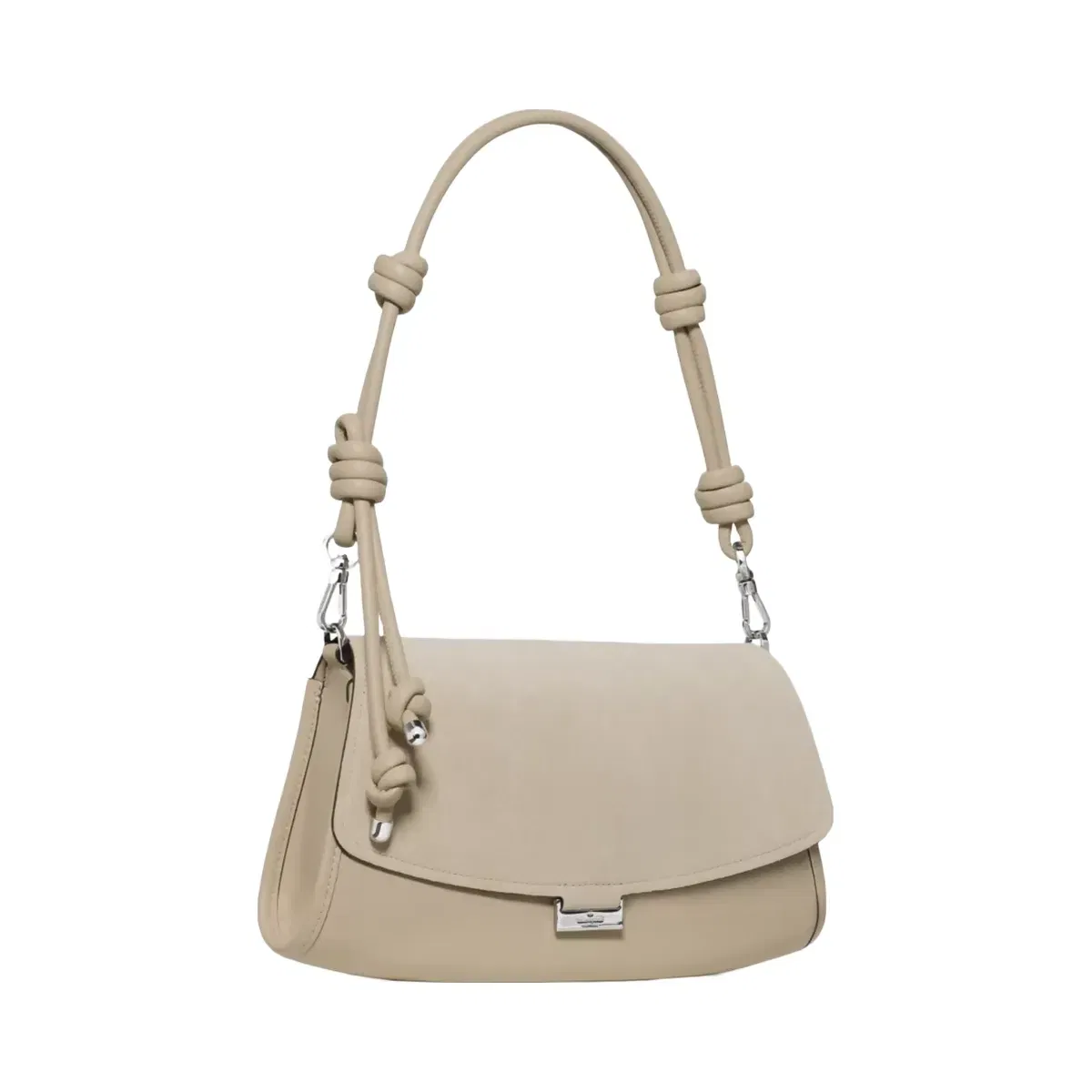 Kate Spade Ali Suede Shoulder Bag Light Sand