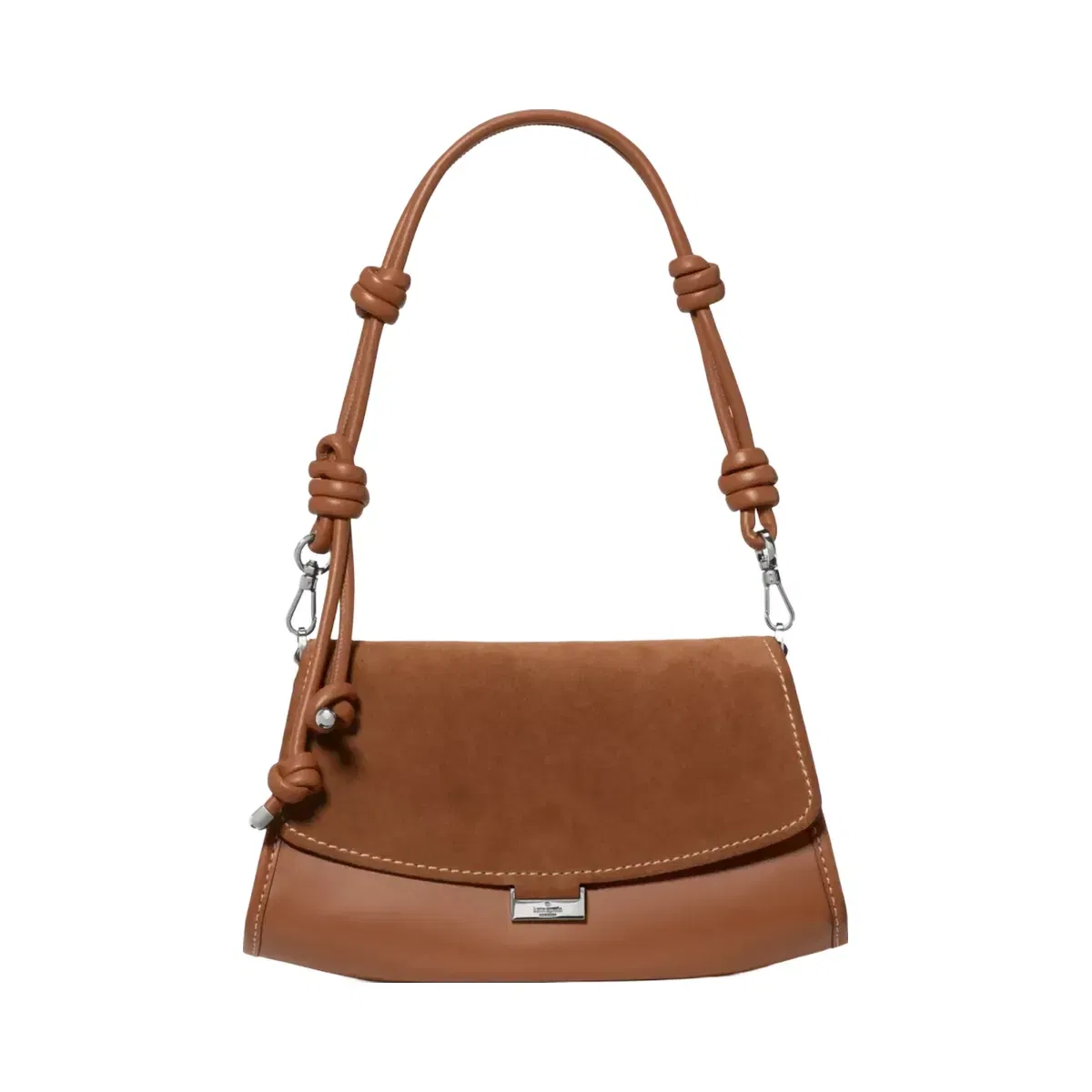 Kate Spade Ali Suede Shoulder Bag Warm Gingerbread
