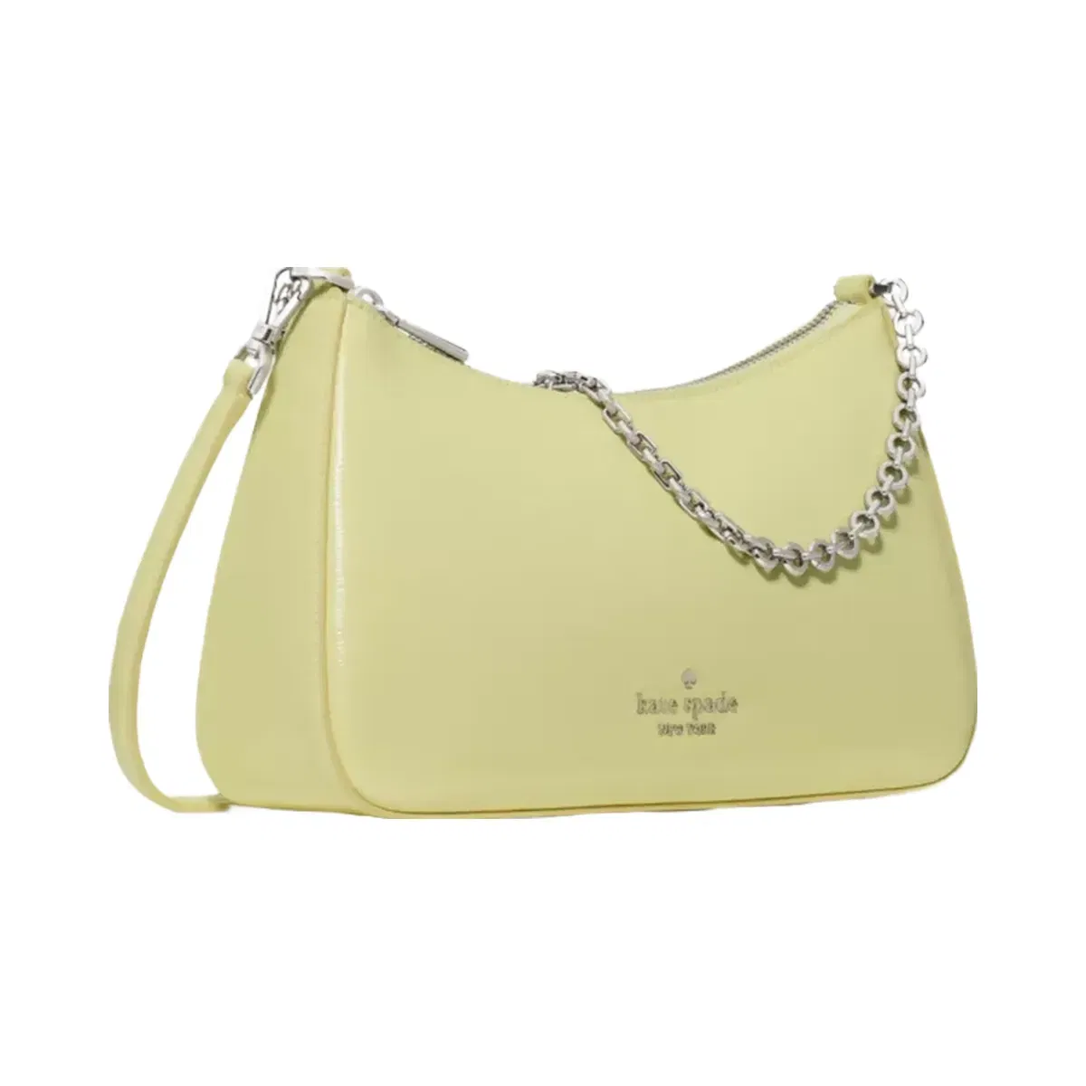 Kate Spade Margot Textured Leather Medium Convertible Crossbody Tennis Ball