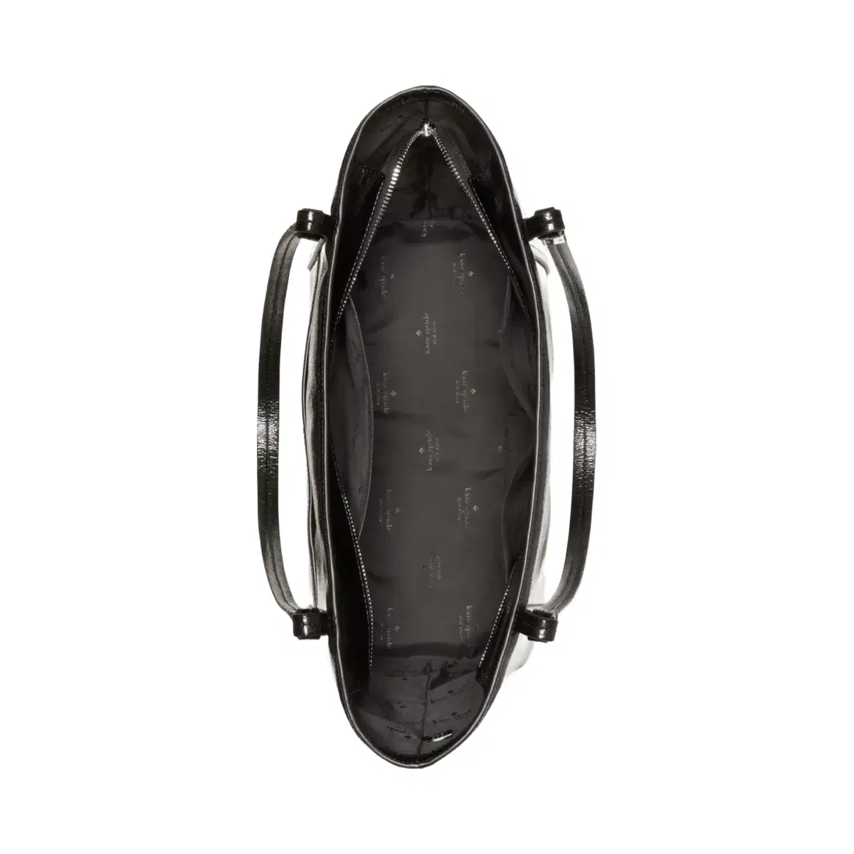 Kate Spade Marlowe Shiny Leather Tote Bag Black