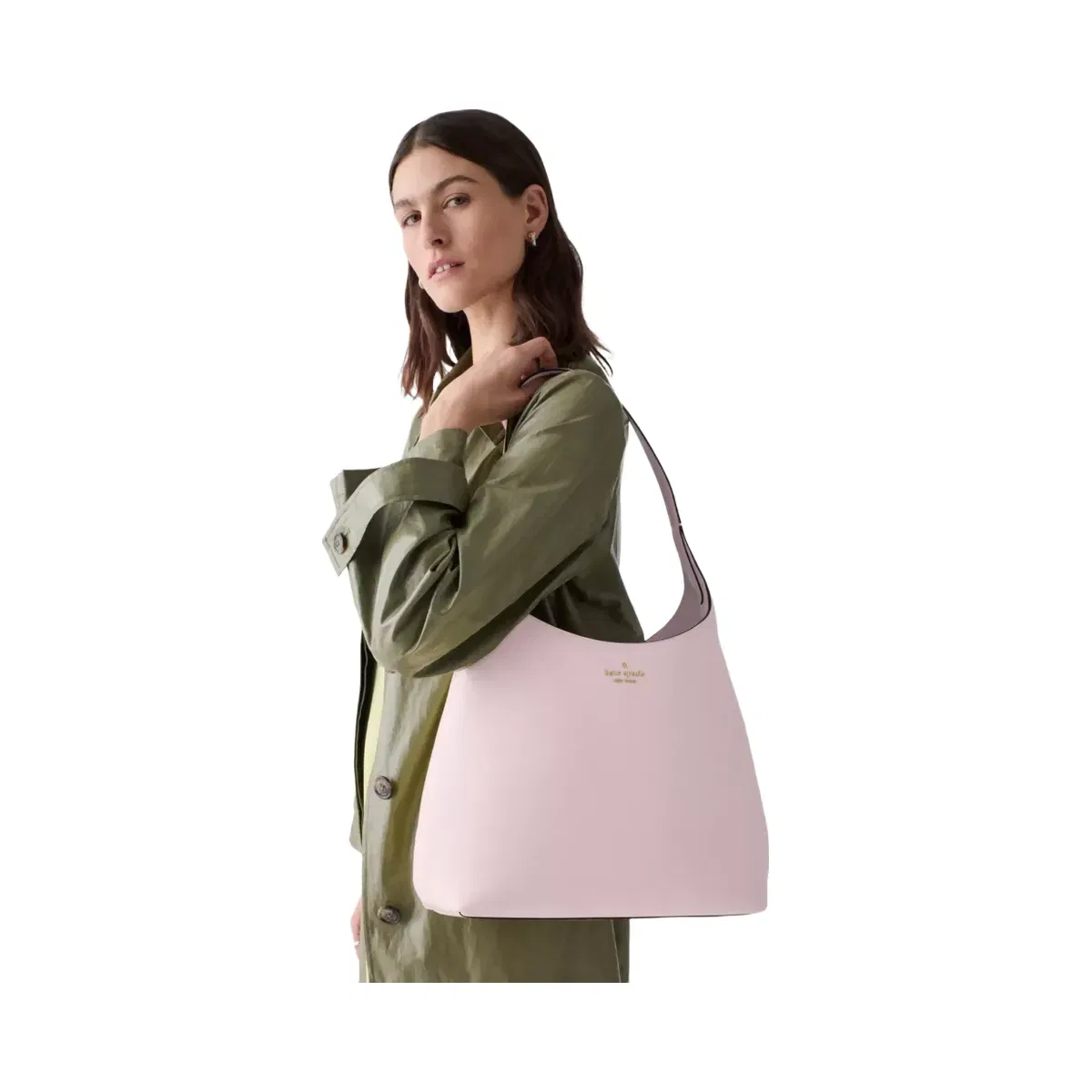 Kate Spade 454 Large Shoulder Bag Shimmer Pink