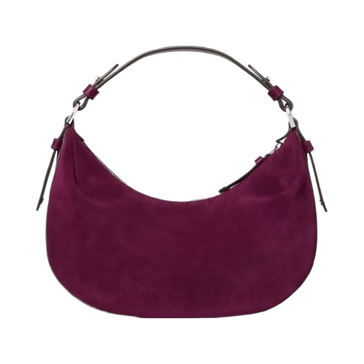 Kate Spade Selene Suede Shoulder Bag Deep Cherry