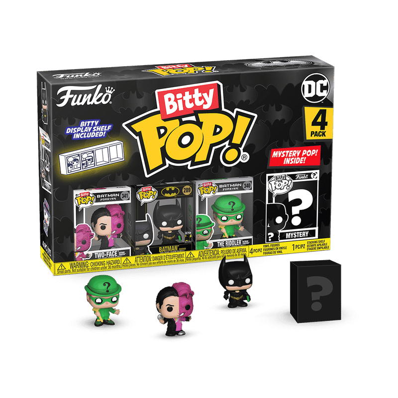 Bitty Pop! Batman 85th Anniversary 4-Pack Series 4