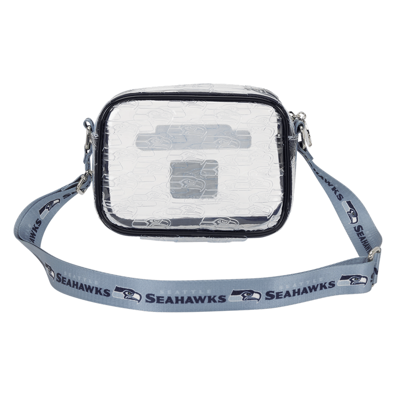 NFL Seattle Seahawks Clear Crossbody Stadium Bag