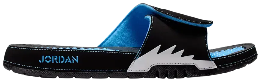 Air Jordan Hydro 5 Slide 'Black White University Blue'