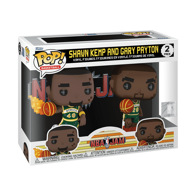 Pop! 8-Bit Shawn Kemp & Gary Payton 2-Pack