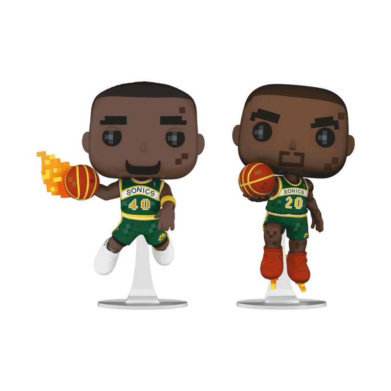 Pop! 8-Bit Shawn Kemp & Gary Payton 2-Pack