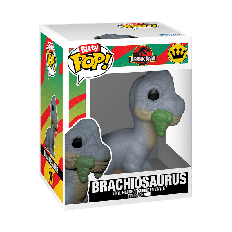 Bitty Pop! Velociraptor & Brachiosaurus 2-Pack