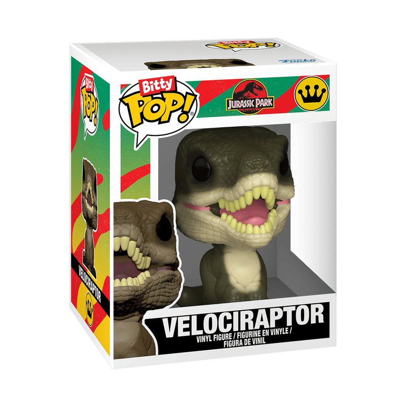 Bitty Pop! Velociraptor & Brachiosaurus 2-Pack