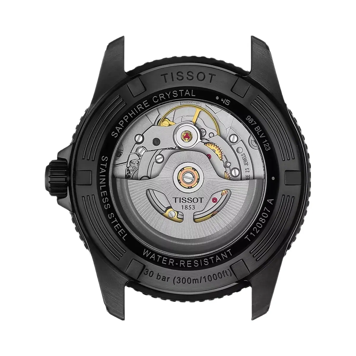 Tissot Seastar 1000 Men Automatic Multicolour Dial Analog Stainless Steel Watch T1208073305100