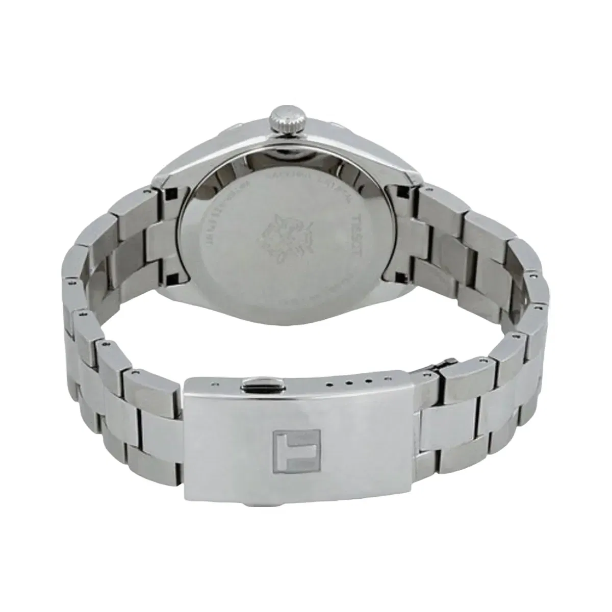 Tissot PR 100 Women Quartz Silver Dial Analog Stainless Steel Watch T1019101103100