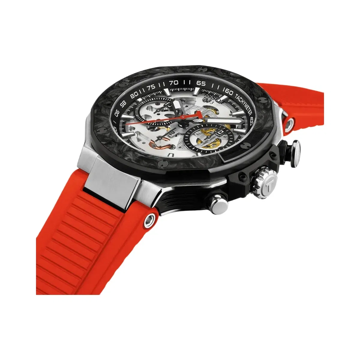 Tissot T-Race MotoGP Limited Edition 2026 Men Automatic Black Dial Chronograph Rubber Watch T1414622705100