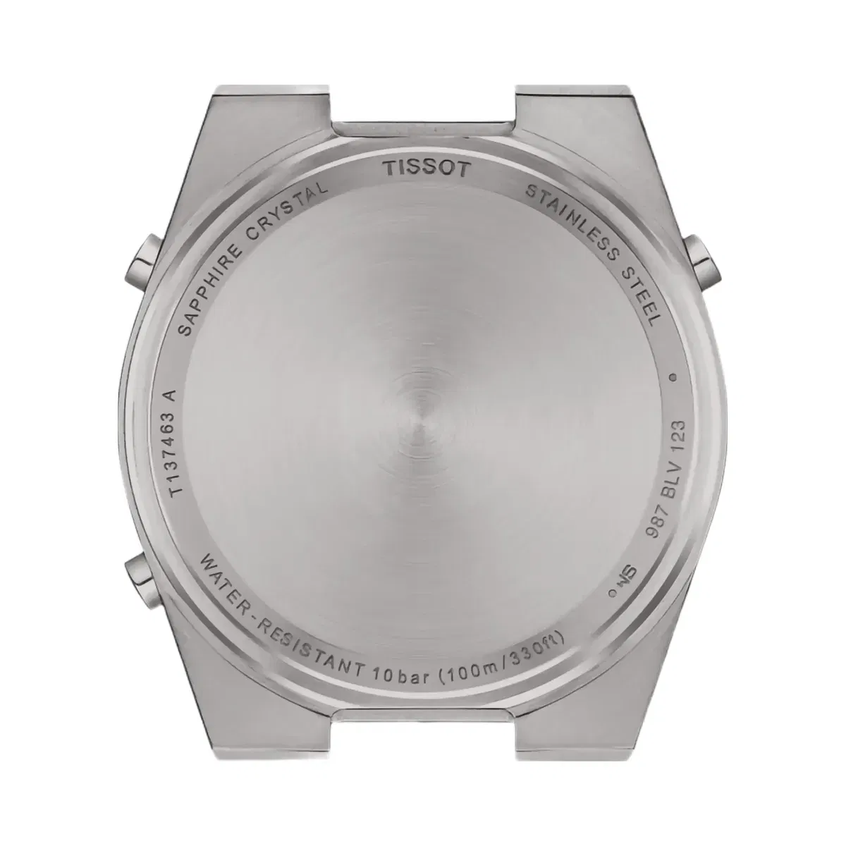 Tissot PRX Men Quartz Black Dial Digital Stainless Steel Watch T1374631105000