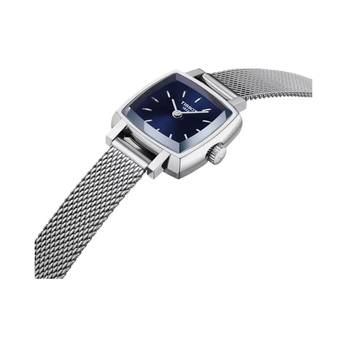 Tissot Lovely Women Quartz Blue Dial Analog Stainless Steel Watch T0581091104100