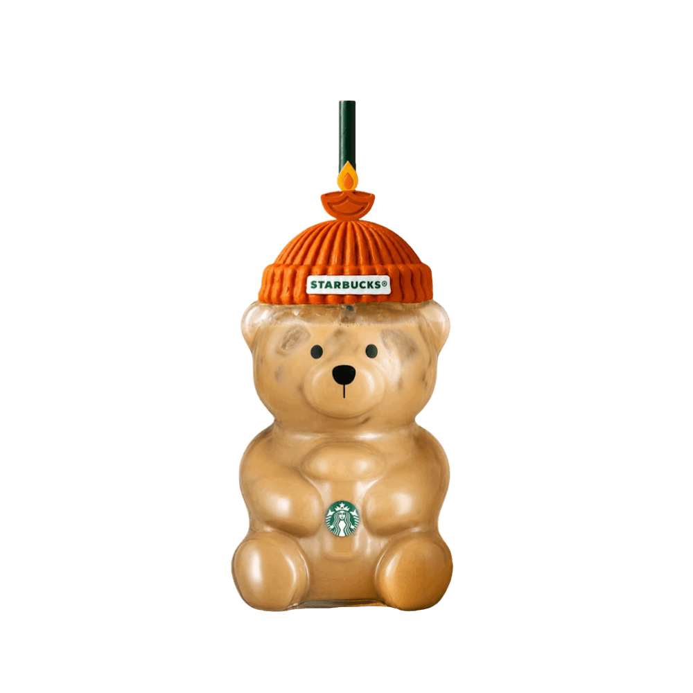 Starbucks Diwali Bearista Glass Tumbler Cup