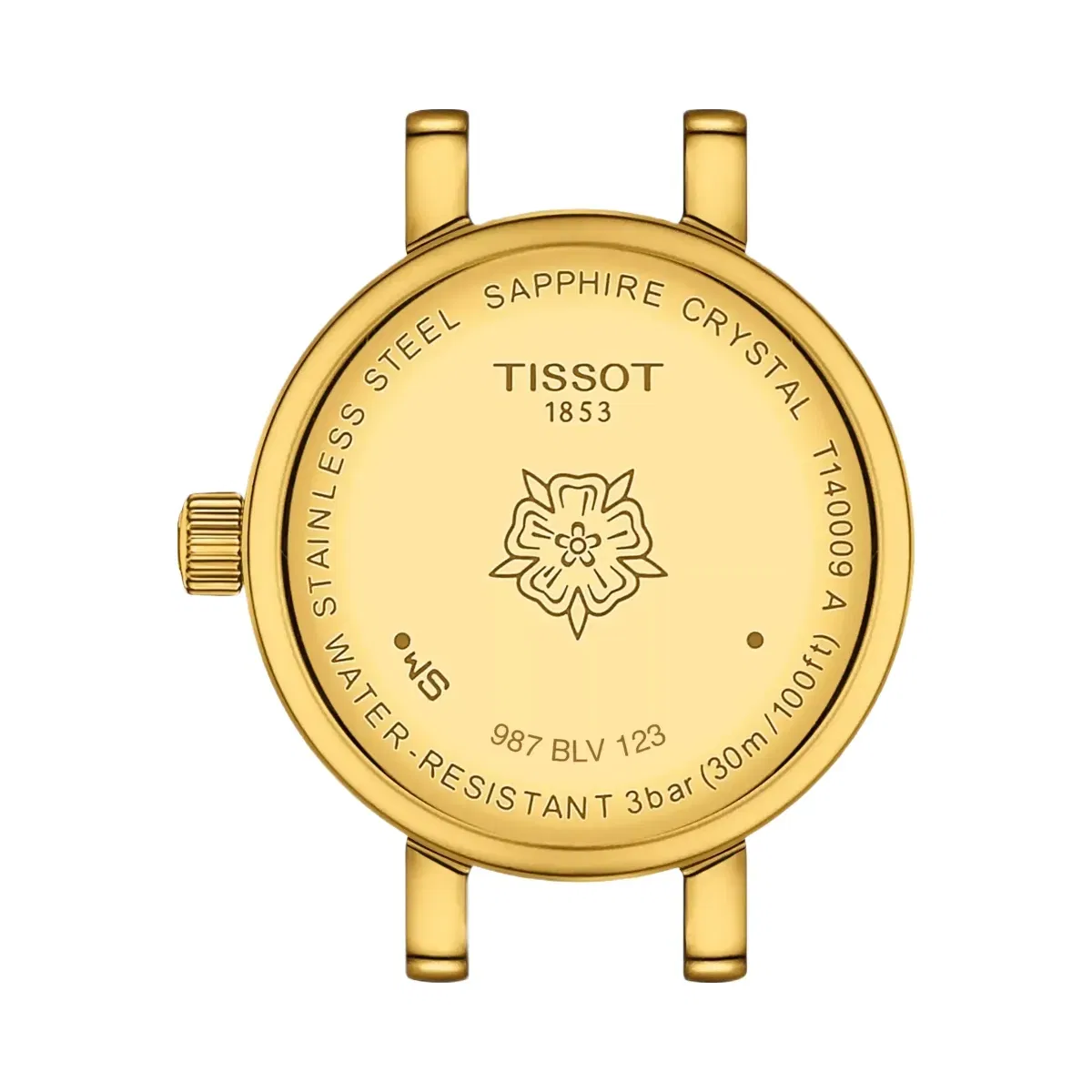 Tissot Lovely Women Quartz Champagne Dial Analog Stainless Steel Watch T1400096302600