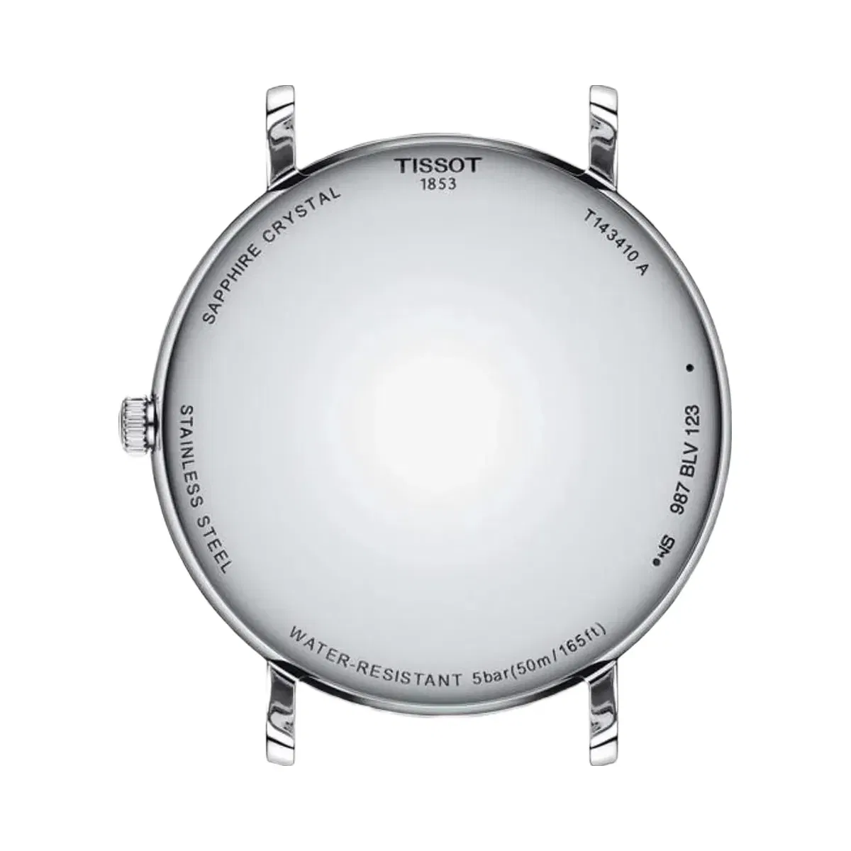 Tissot Everytime Men Quartz White Dial Analog Stainless Steel Watch T1434101101100