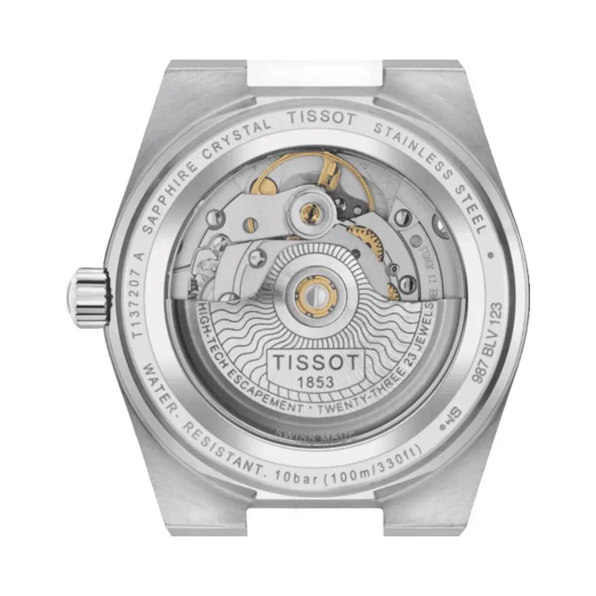 Tissot PRX Women Automatic Green Dial Analog Stainless Steel Watch T1372071109100