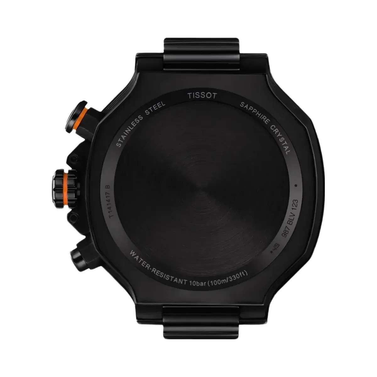 Tissot T-Race Men Quartz Black Dial Chronograph Silicone Watch T1414173705102
