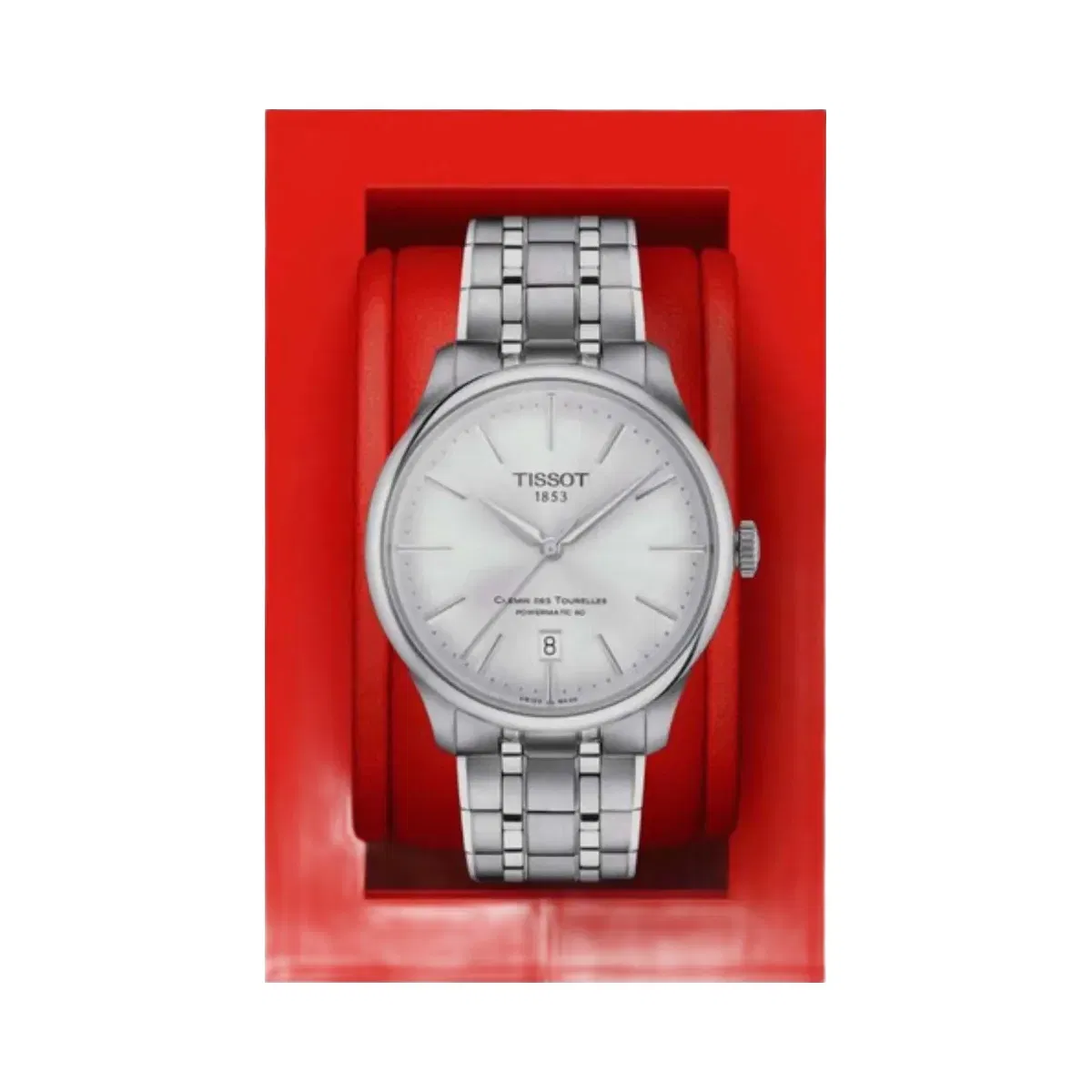 Tissot Chemin Des Tourelles Unisex Automatic Grey Dial Analog Stainless Steel Watch T1398071103100