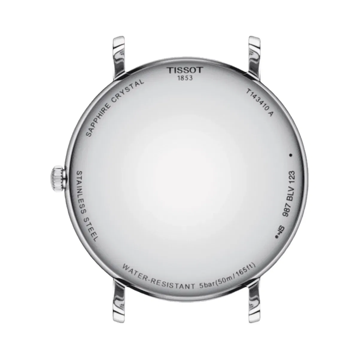 Tissot Everytime Men Quartz White Dial Analog Stainless Steel Watch T1434101101101