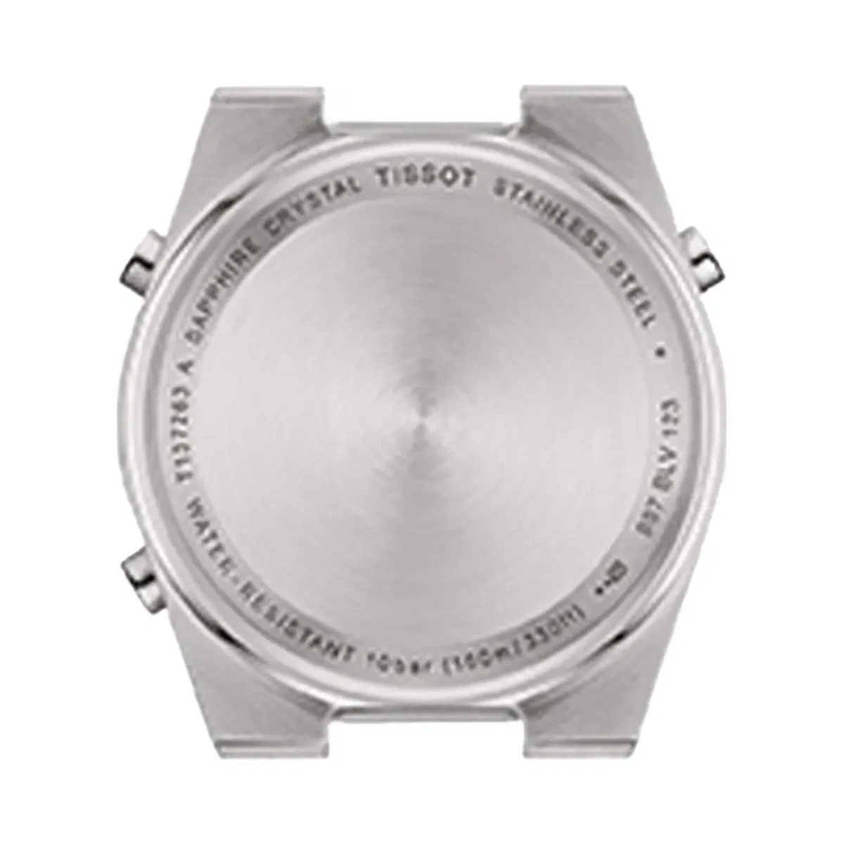 Tissot PRX Unisex Quartz Black Dial Digital Stainless Steel Watch T1372631105000
