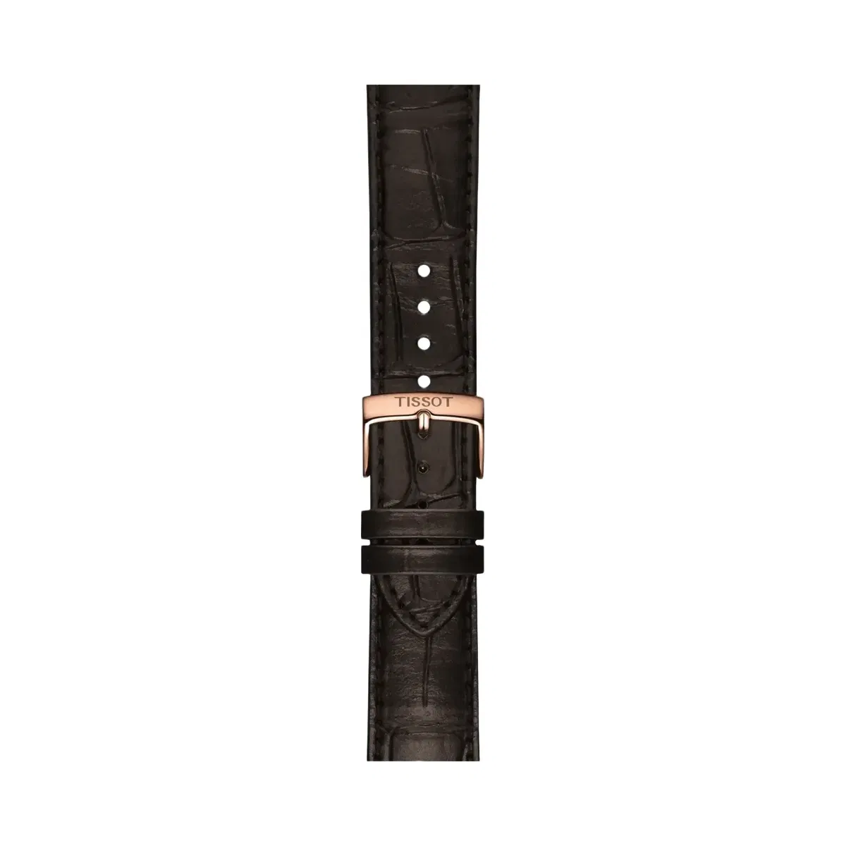 Tissot Carson Men Automatic Silver Dial Analog Leather Watch T1224073603100
