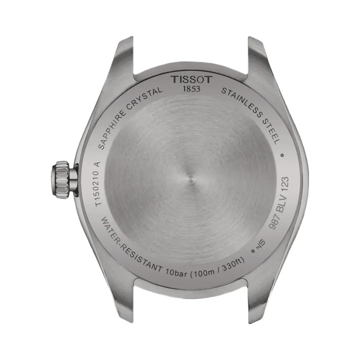 Tissot PR 100 Women Quartz Blue Dial Analog Stainless Steel Watch T1502101104100