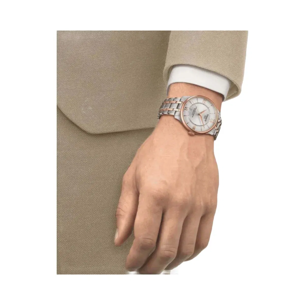 Tissot Chemin Des Tourelles Men Automatic Silver Dial Analog Stainless steel Watch T1398072203800