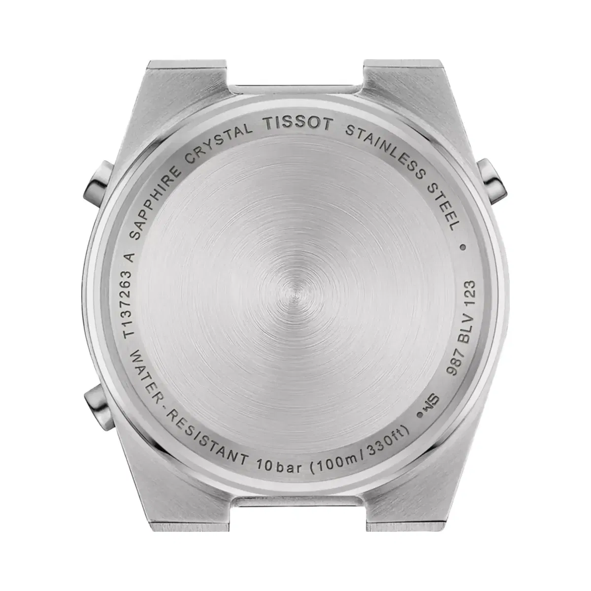 Tissot PRX Unisex Quartz Silver Dial Digital Stainless Steel Watch T1372631103000
