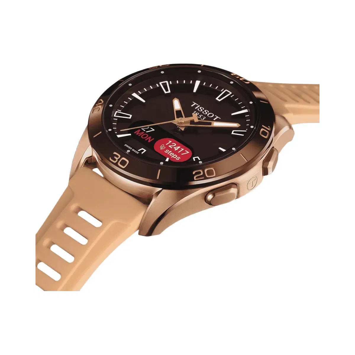 Tissot T-Touch Men Quartz Black Dial Analog Silicone Watch T1534204705105