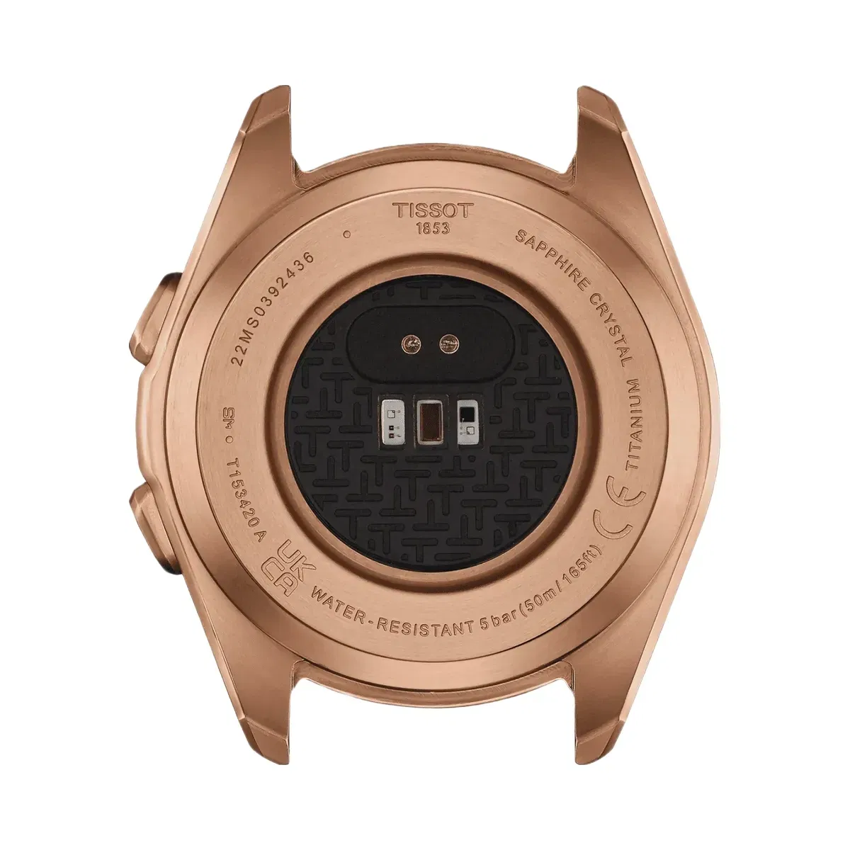 Tissot T-Touch Men Quartz Black Dial Analog Silicone Watch T1534204705105