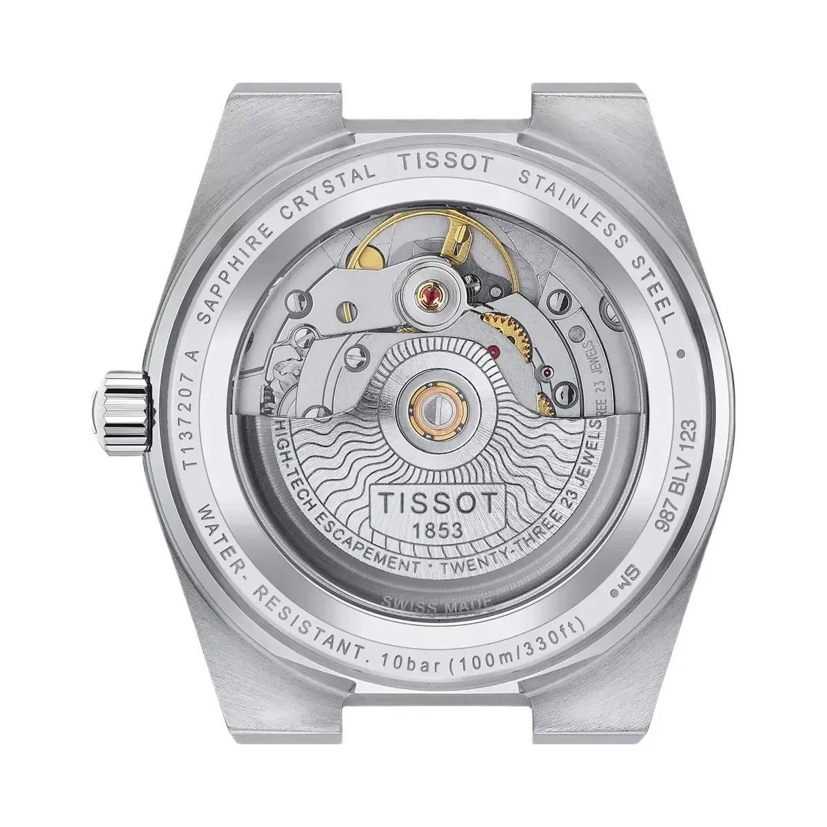 Tissot PRX Unisex Automatic Green Dial Analog Stainless Steel Watch T1372071109101