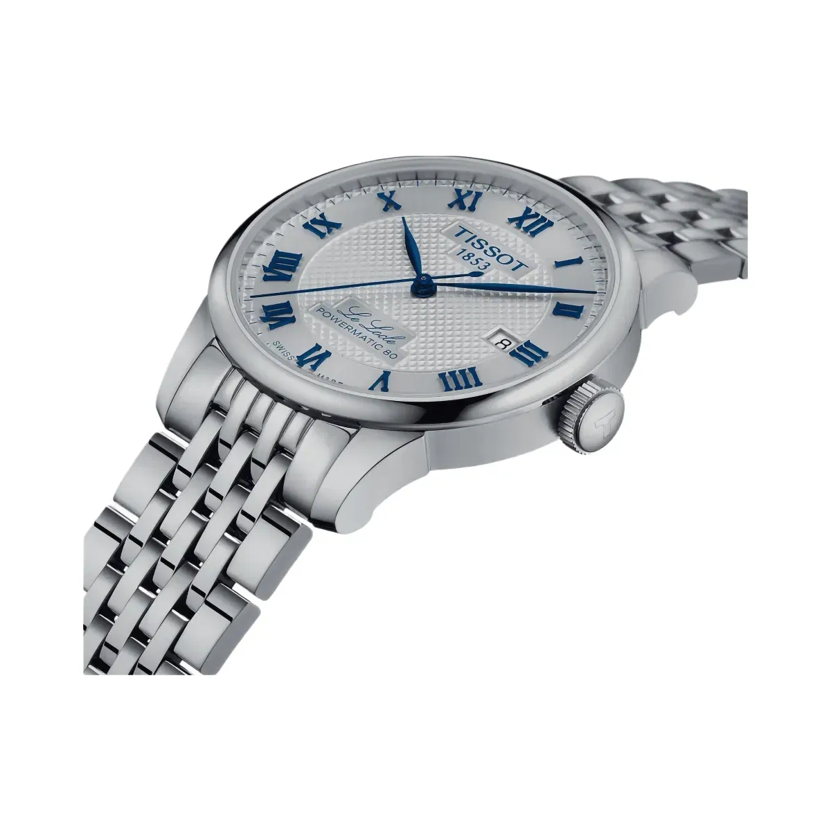 Tissot Le Locle 20th Anniversary Men Automatic Silver Dial Analog Stainless Steel Watch T0064071103303