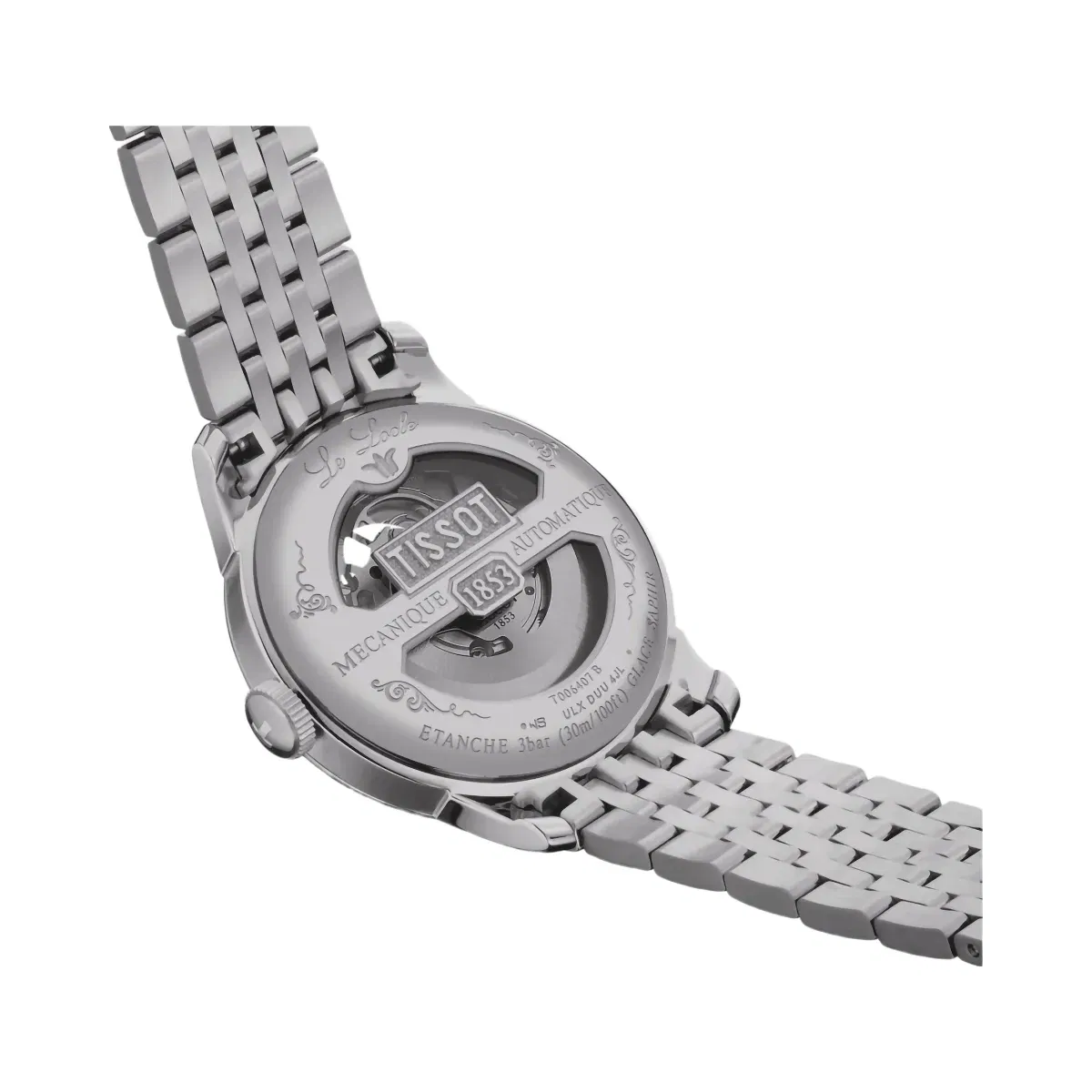 Tissot Le Locle 20th Anniversary Men Automatic Silver Dial Analog Stainless Steel Watch T0064071103303
