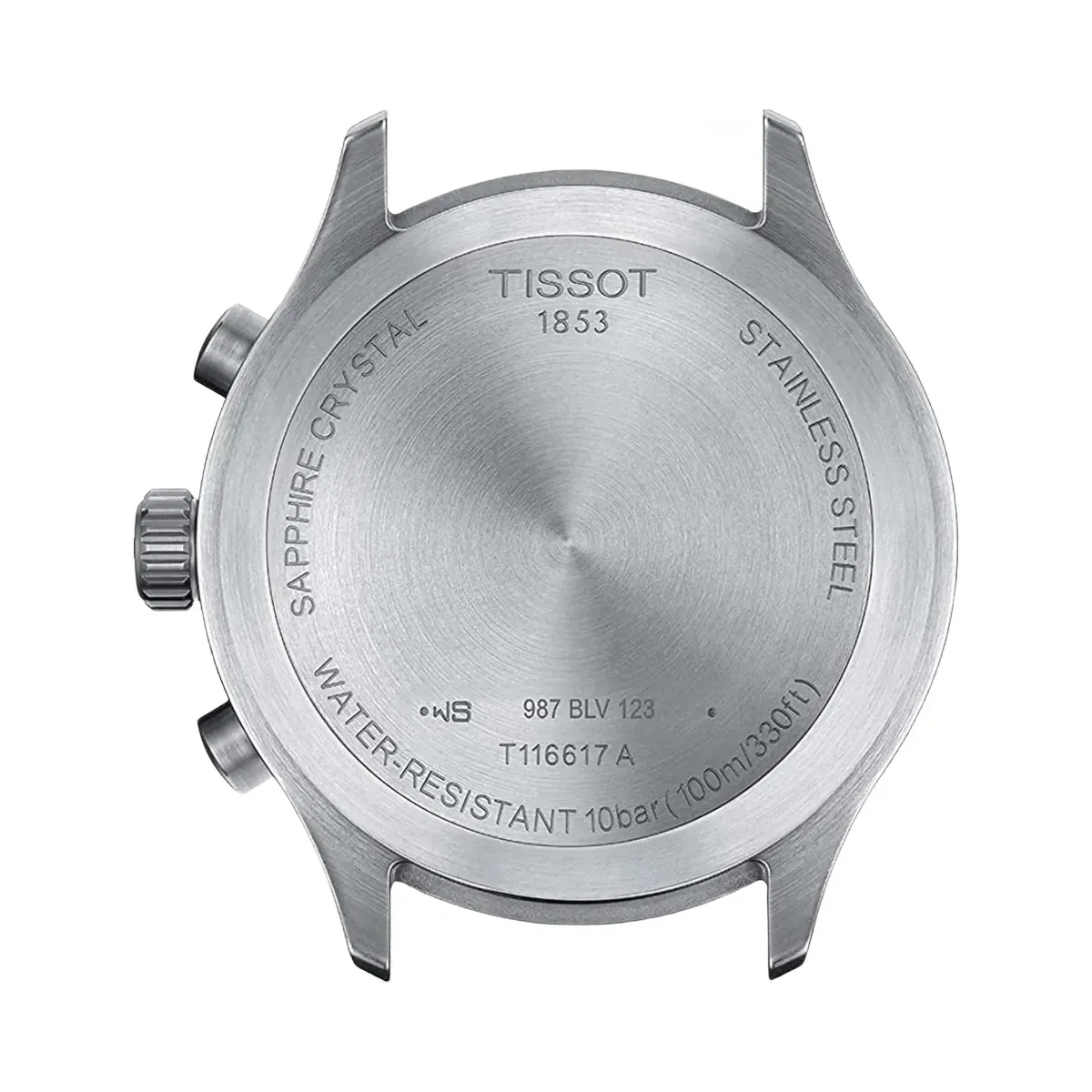 Tissot XL Men Quartz Blue Dial Chronograph Leather Watch T1166171604200