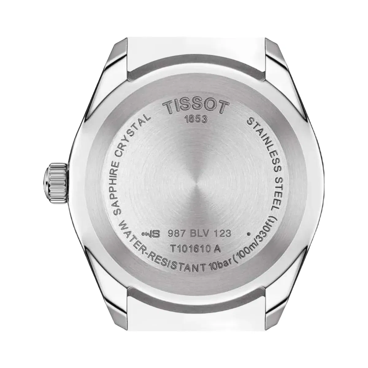 Tissot PR 100 Men Quartz Blue Dial Analog Stainless Steel Watch T1016101104100
