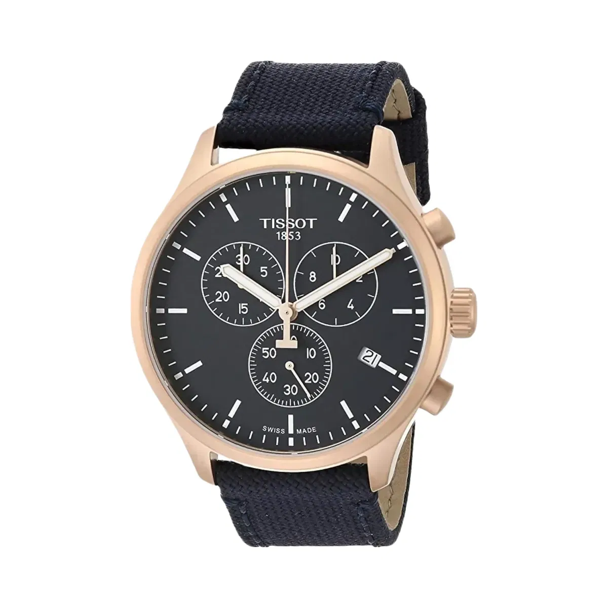 Tissot XL Men Quartz Blue Dial Analog Nylon Watch T1166173704100