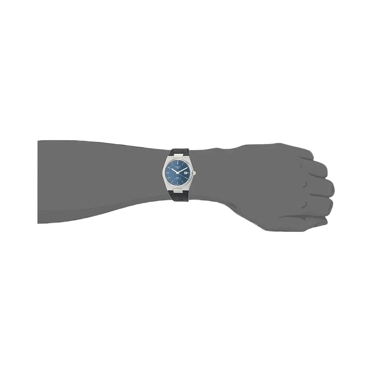 Tissot PRX Men Automatic Blue Dial Analog Leather Watch T1374071604100
