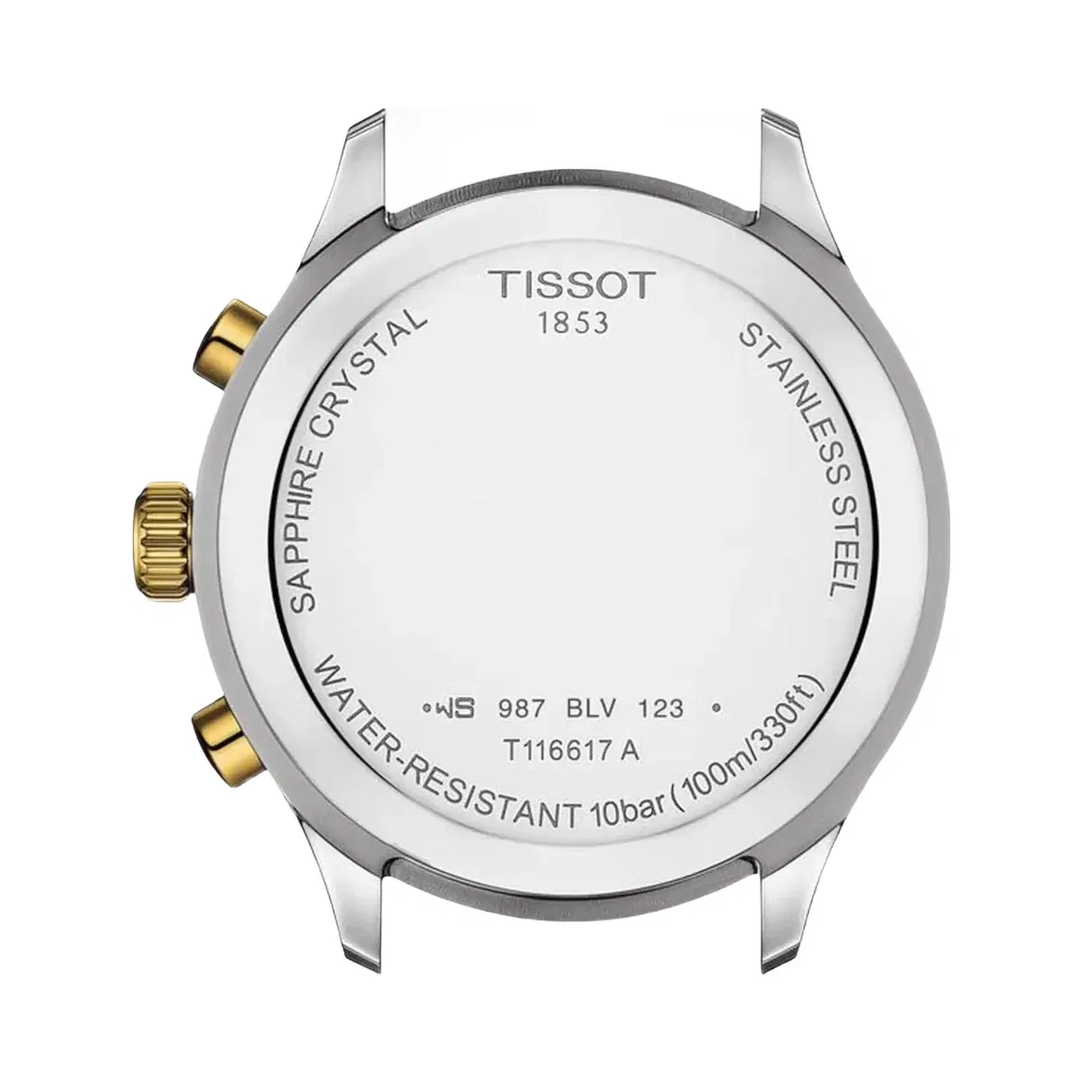 Tissot XL Men Quartz Champagne Dial Chronograph Stainless Steel Watch T1166172202100