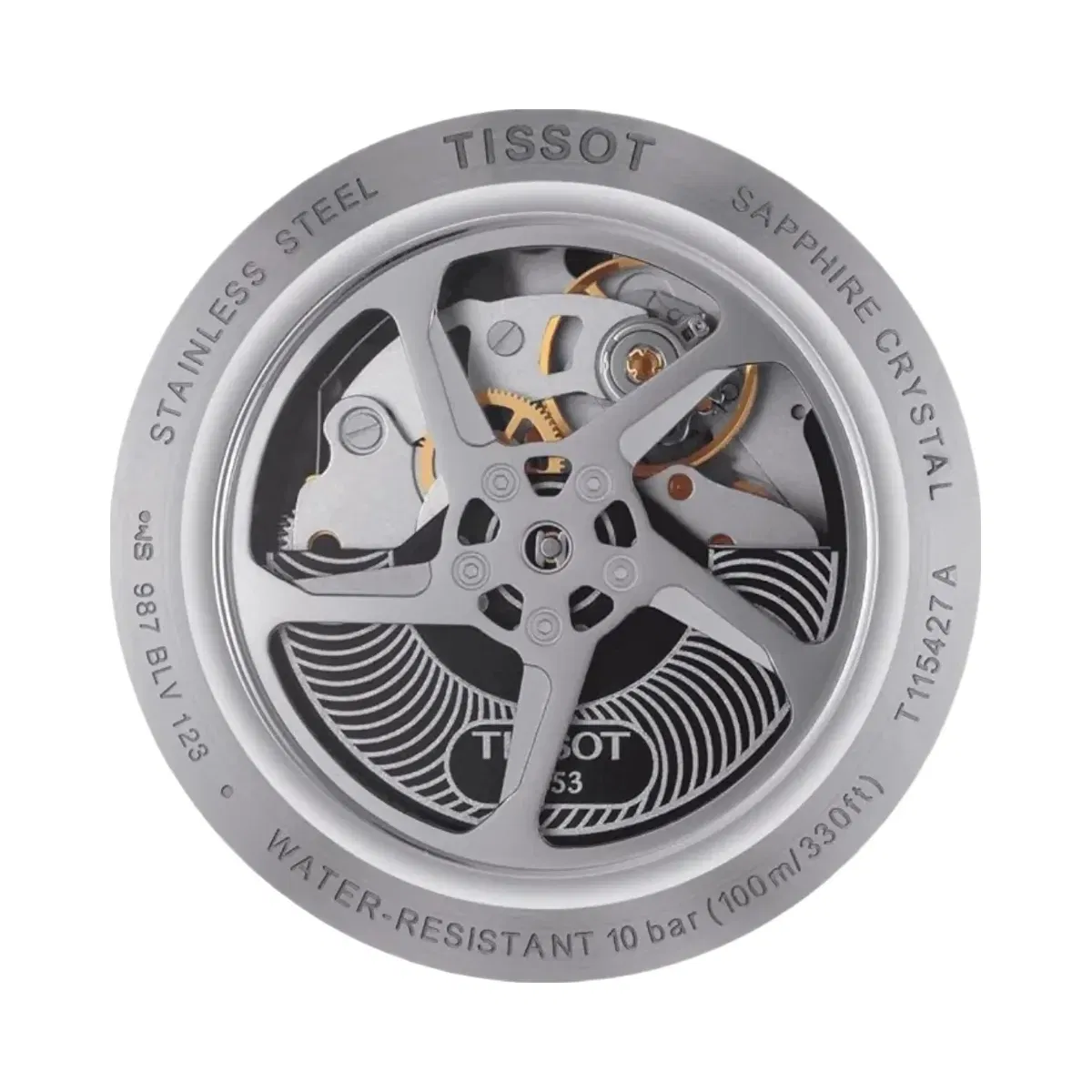 Tissot T-Race Men Automatic Silver Dial Chronograph Rubber Watch T1154272703100