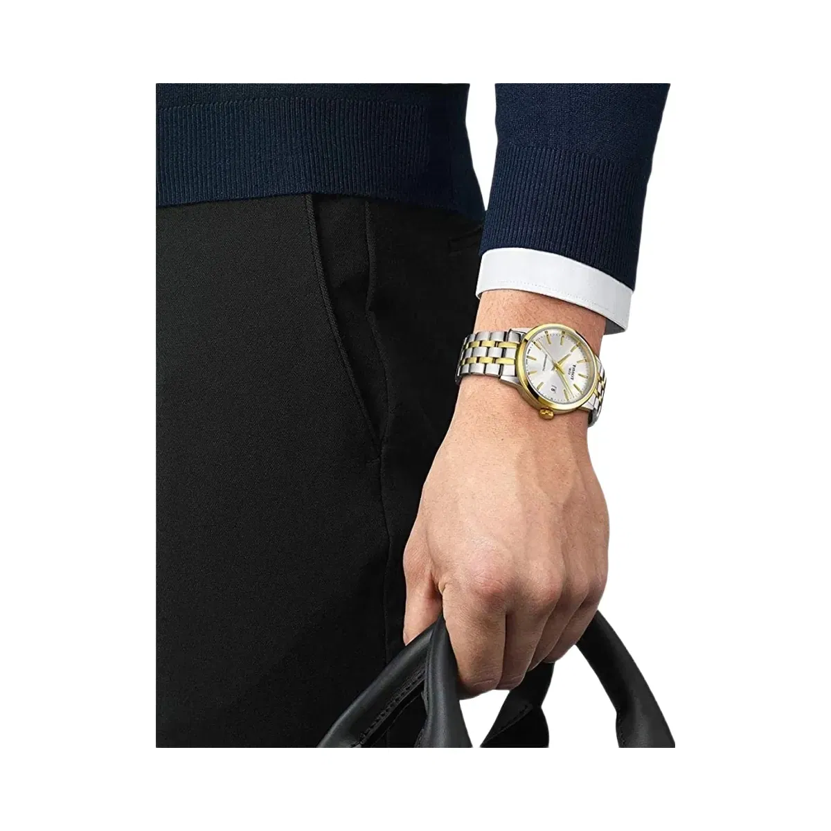 Tissot Classic Dream Men Automatic Silver Dial Analog Stainless Steel Watch T1294072203101