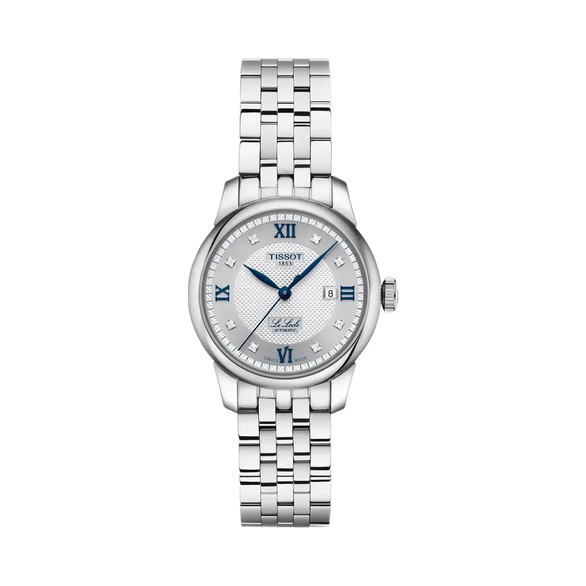 Tissot Le Locle 20th Anniversary Women Automatic Silver Dial Analog Stainless Steel Watch T0062071103601
