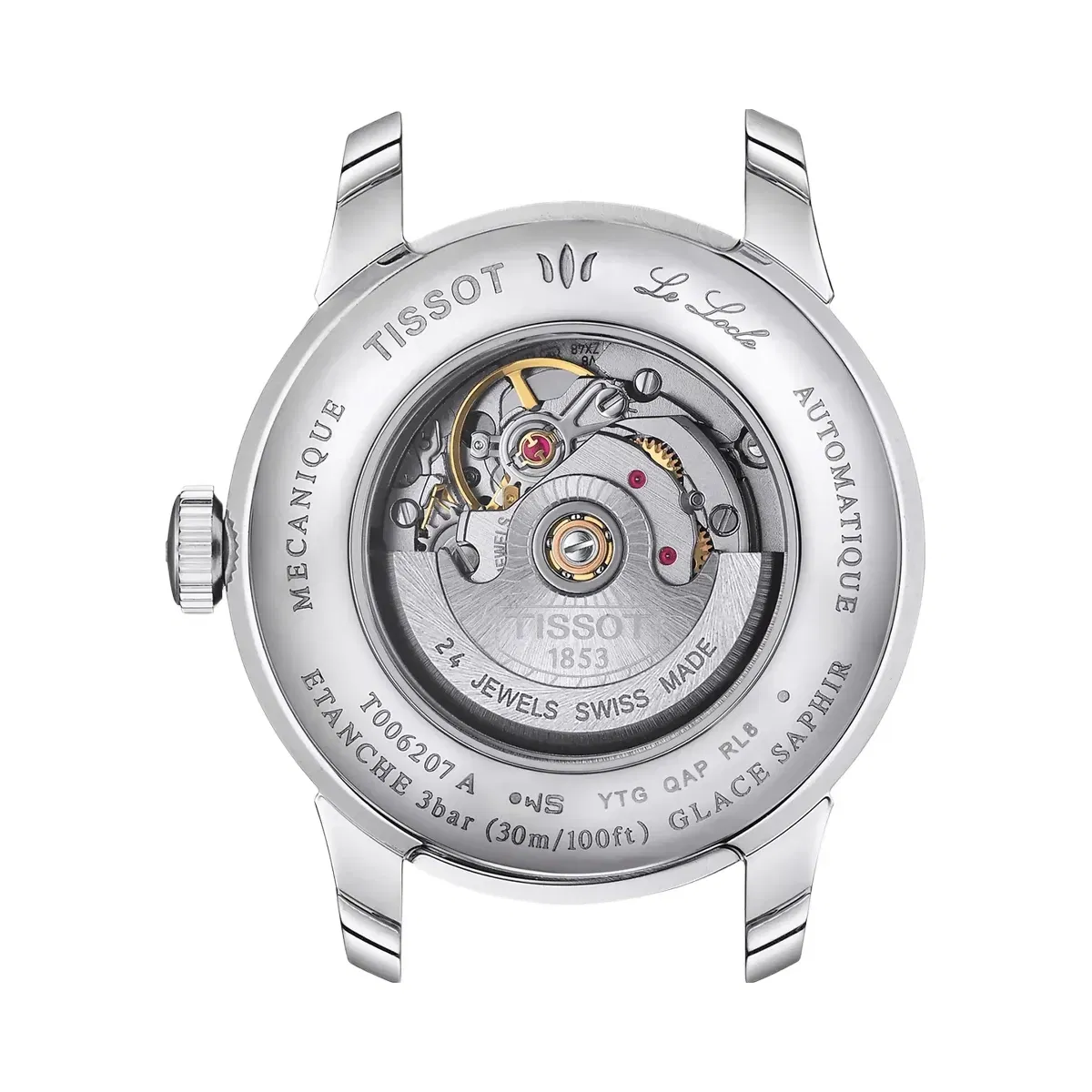 Tissot Le Locle 20th Anniversary Women Automatic Silver Dial Analog Stainless Steel Watch T0062071103601
