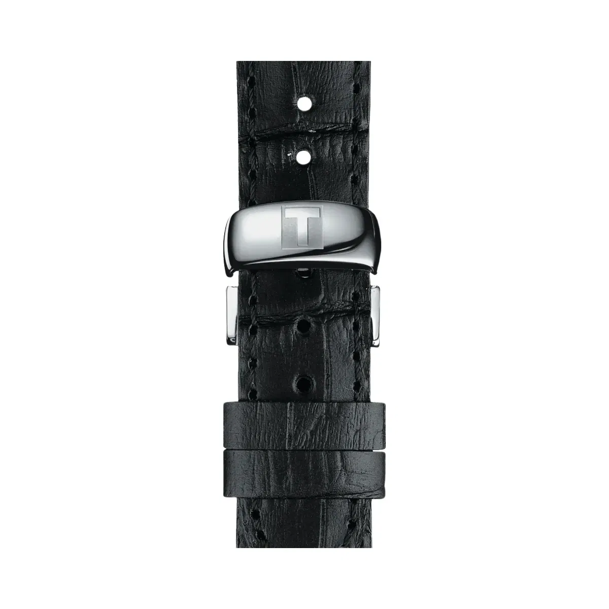 Tissot Tradition Women Quartz Silver Dial Analog Leather Watch T0632101603700