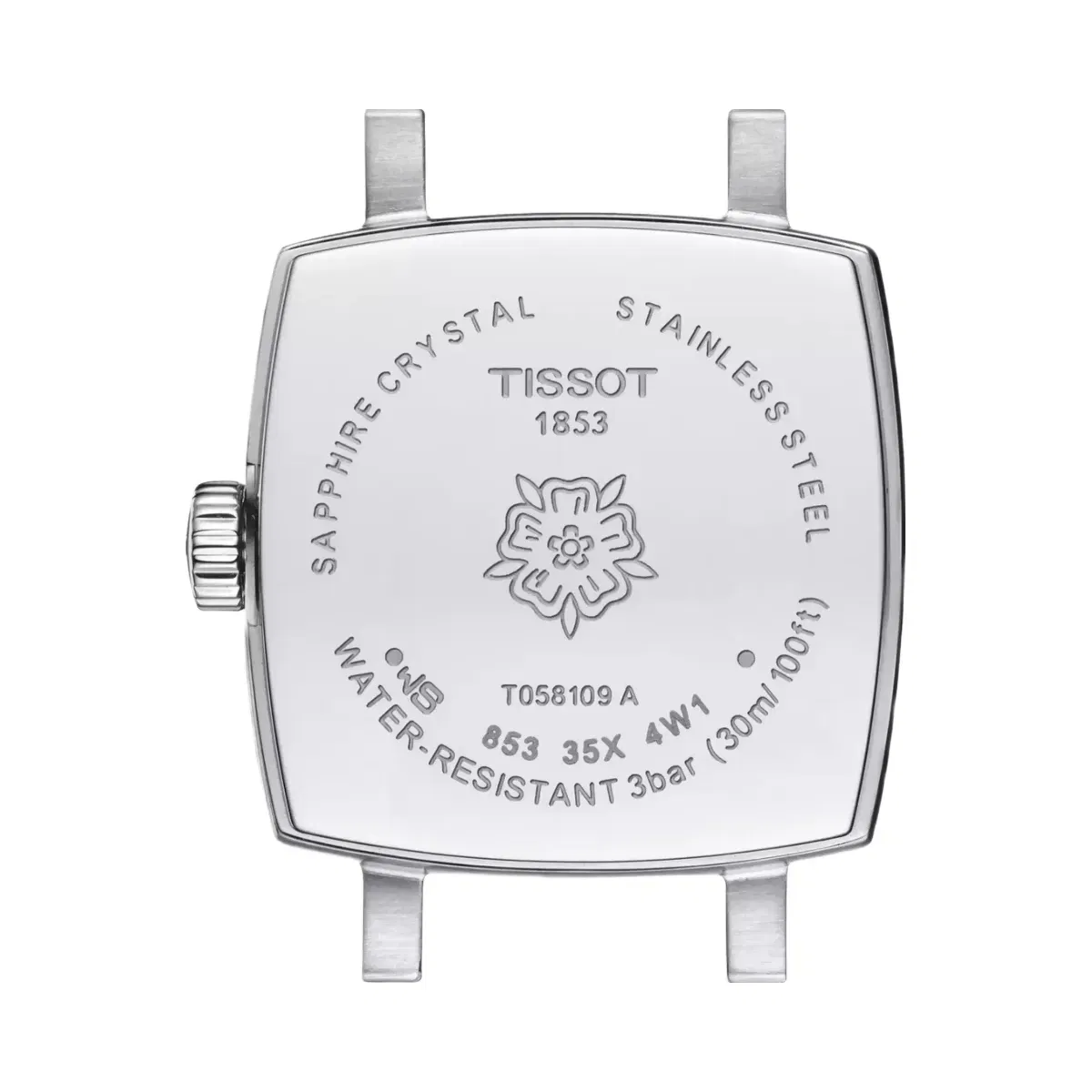 Tissot Lovely Square Women's Analog Leather Watch T0581091603101