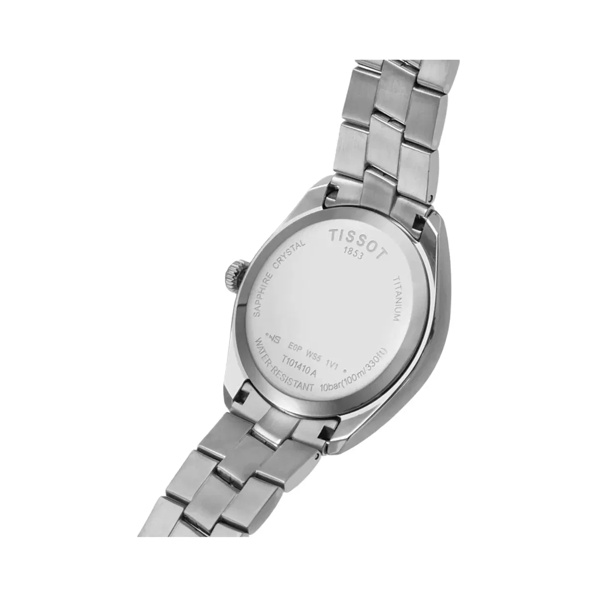 Tissot PR 100 Men Quartz Grey Dial Analog Stainless Steel Watch T1014104406100