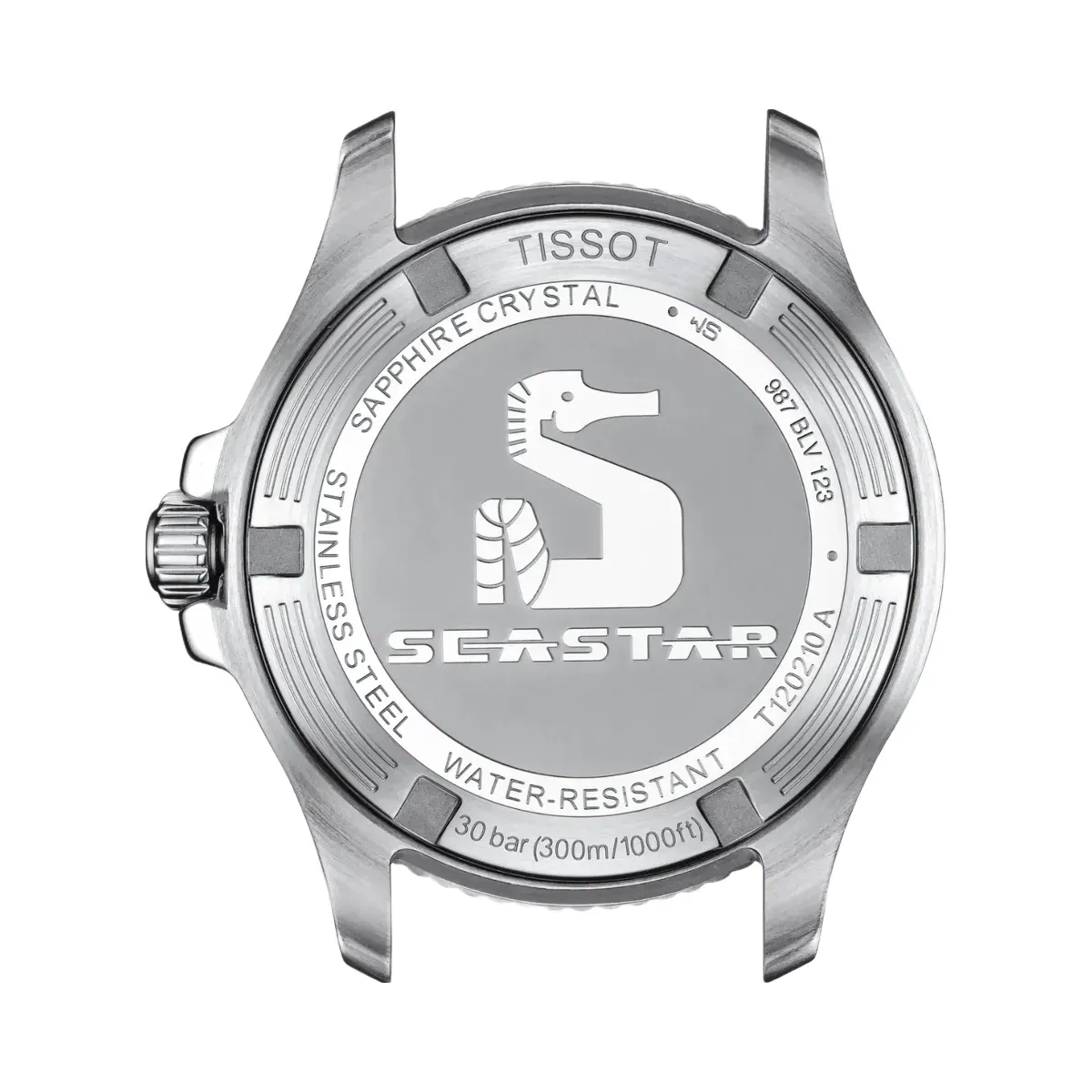 Tissot Seastar Women Quartz Mother Of Pearl Dial Analog Stainless Steel Watch T1202102211100