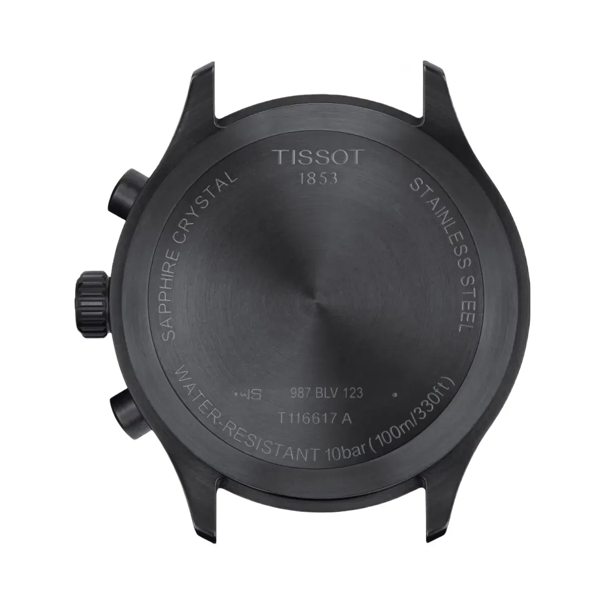 Tissot XL Men Quartz Black Dial Analog Leather Watch T1166173605203