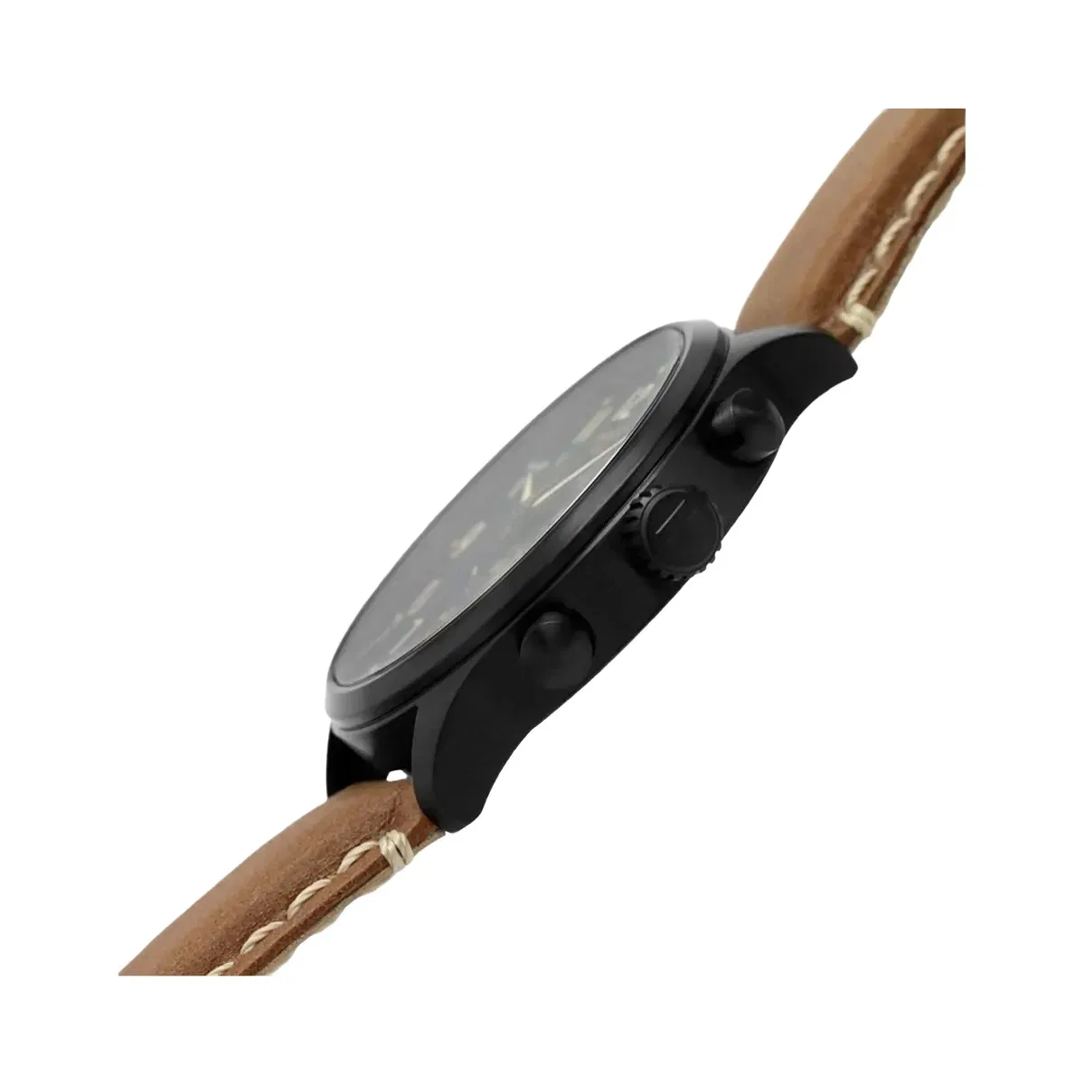 Tissot XL Men Quartz Black Dial Analog Leather Watch T1166173605203